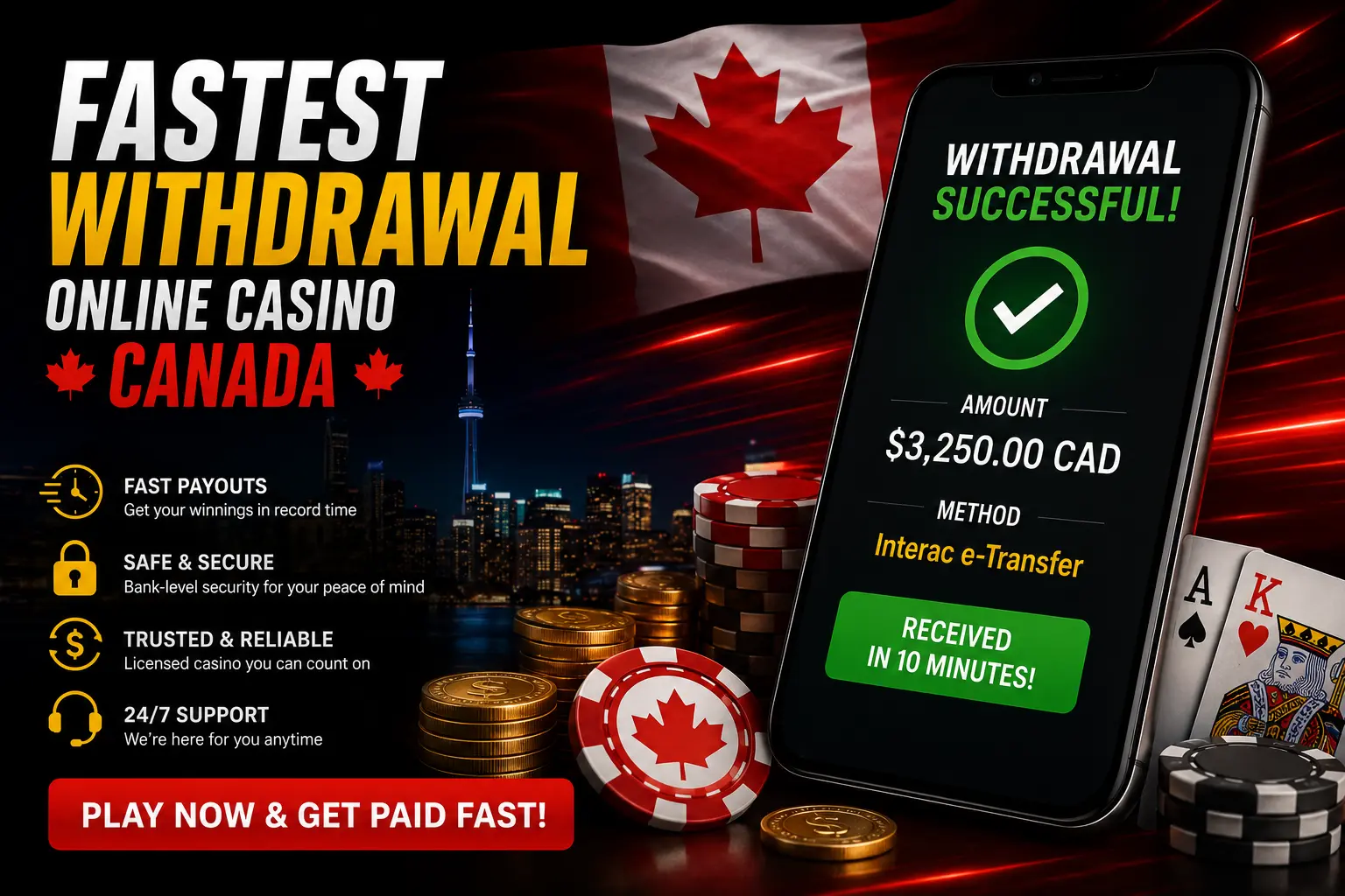 Fastest Withdrawal Casino